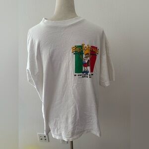 Vintage 90s Big Johnson Tequila T-shirt.